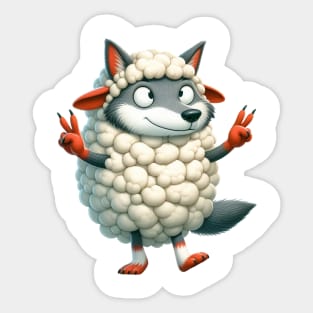 Wolf In Sheep's Clothing Sticker